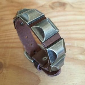 Mens Leather Bracelet